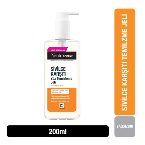 Neutrogena Akne Reinigungsgel mit Salicylsäure, 200ml