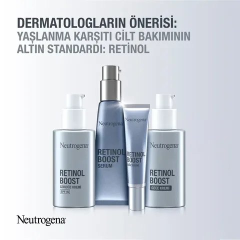 Neutrogena نيوتروجينا ريتينول بوست المضاد للشيخوخة النهاري بعامل حماية من الشمس 15 ريتينول بوست