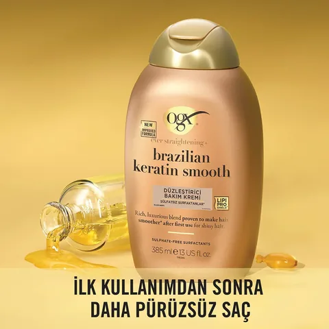 Ogx Hair Conditioner Brazilian Keratin Therapy 385ml