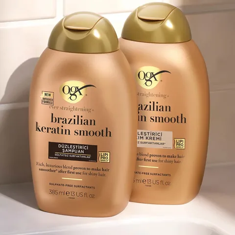 Ogx Hair Conditioner Brazilian Keratin Therapy 385ml