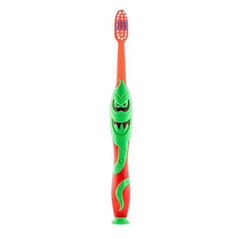 Pierre Fabre Oral Care فرشاة أسنان إلجيديوم مونستر للعناية بالفم من بيير فابر للأطفال من عمر سنتين إلى ست سنوات