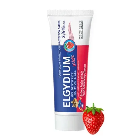Детская зубная паста Elgydium со вкусом клубники 50 мл от Pierre Fabre