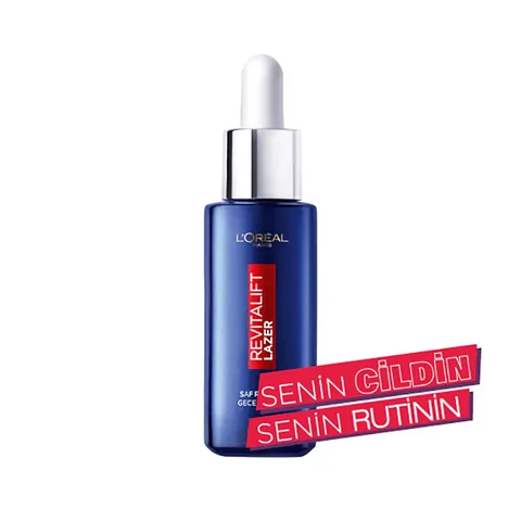 Loreal Paris Revitalift Lazer %0.2 Saf Retinol Gece Serumu 30 ml