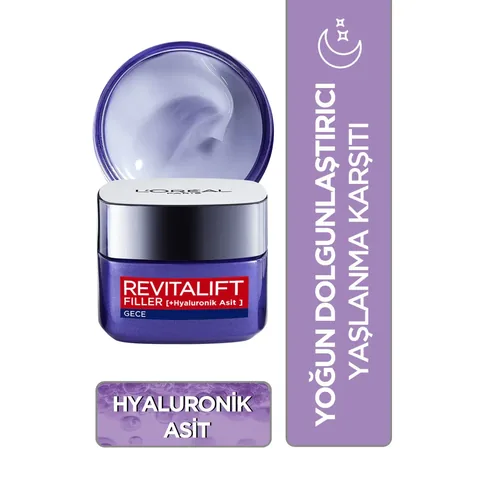 Loreal Paris Revitalift Filler Moisturizing Night Cream 50 ml
