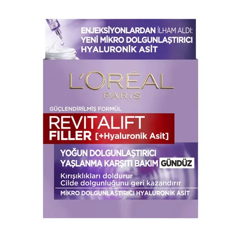 Крем для лица L'Oréal Paris Revitalift Filler Интенсивный увлажняющий с гиалуроновой кислотой против старения 50 мл от L'Oréal Paris