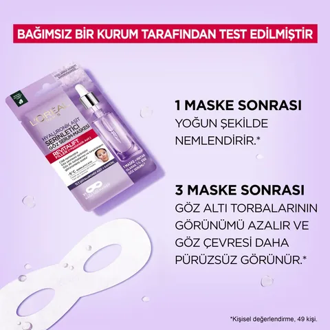 Сыворотка для глаз с гиалуроновой кислотой L'Oréal Paris - Маска 11 г