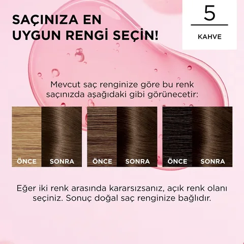 L'Oreal Paris صبغة شعر لوريال باريس إكسلنس كريم 5 بني