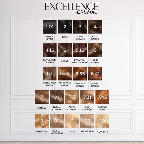 L'Oréal Paris Excellence 7.31 Honig Schaum Haarfarbe