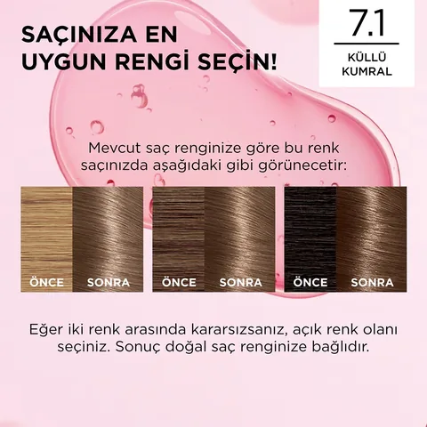L'Oréal Paris Excellence Creme Hair Dye 7.1 ash Blonde
