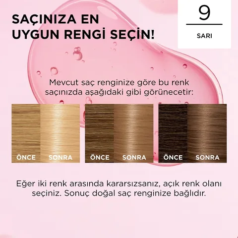 L'Oreal Paris صبغة شعر لوريال باريس إكسلنس كريم 9 أشقر