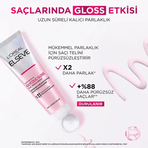 L'Oreal Paris كريم العناية بالشعر إلسيف جليكوليك جلوس من لوريال باريس 150 مل