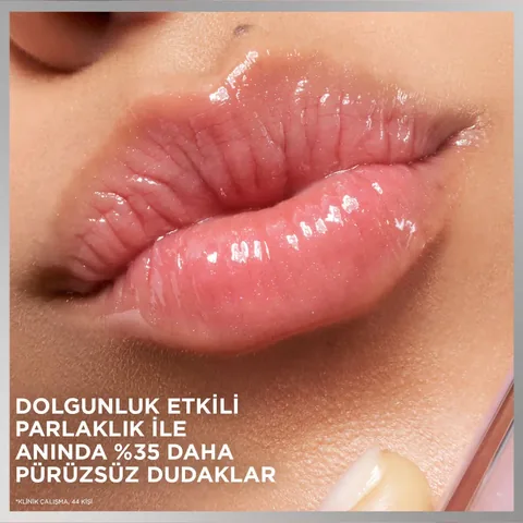 L'Oréal Paris Plump Ambition Hyaluron Lip Oil Nourishing And Moisturizing Lip Gloss 510 la Nuit Sparkle