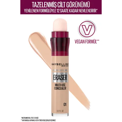 Maybelline Instant Age Rewind Eraser Eye Concealer - Under Eye Concealer 6.8 ml - 01 Light