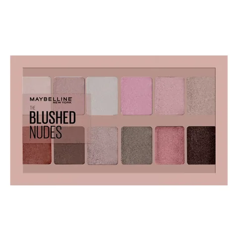 Палитра теней для век Maybelline New York The Blushed Nudes
