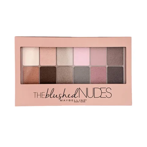 Палитра теней для век Maybelline New York The Blushed Nudes