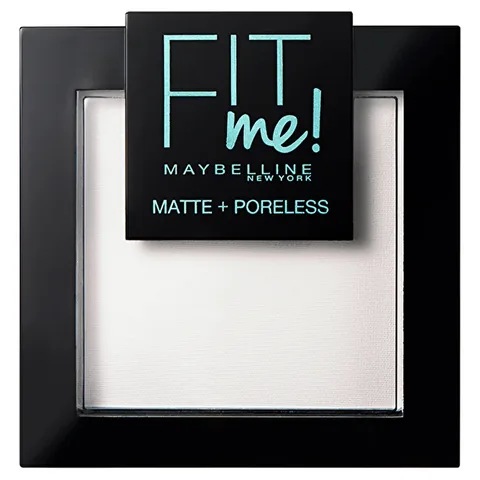 Maybelline بودرة مايبيلين نيويورك فيت مي مات+بورليس 90 شفافة