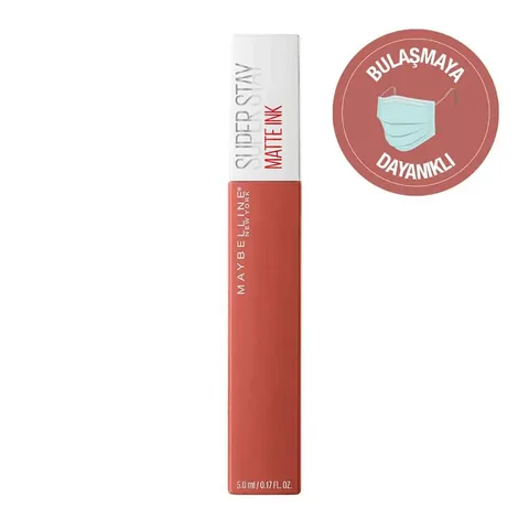 Maybelline Super Stay Matte Ink Liquid Lipstick 5ml - 70 Amazonian - Kahverengi