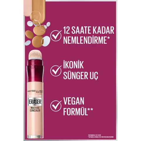 Maybelline New York Instant Age Eraser Concealer 6.8 ml - 121 Light Honey