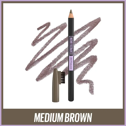 Maybelline Express Brow Eyebrow Pencil - 04 medium Brown