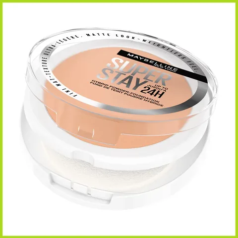 Erzielen Sie makellosen Teint: Maybelline SuperStay 24H Pude