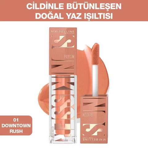 Maybelline Sun Kisser Liquid Blush 01 - Down Town Rush