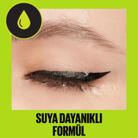 Тату-лайнер для глаз Maybelline жидкий - черный