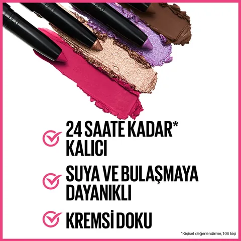 Maybelline ظلال العيون كولور تاتو جل من مايبيلين نيويورك مستوحاة من
