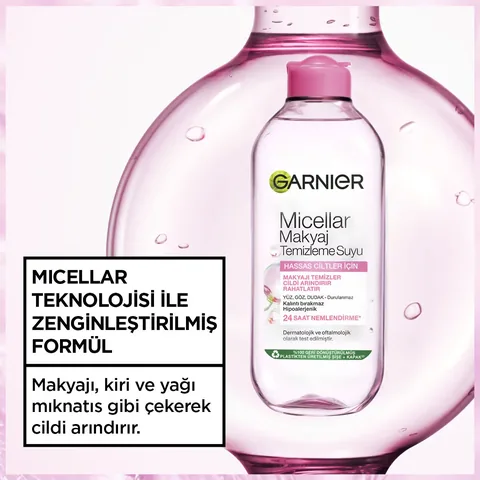 Garnier غارنييه ميسيلار بيرفكت مزيل المكياج المائي 400 مل