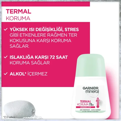 Garnier Termal Koruma Roll-On 50ml