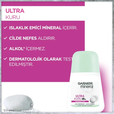Garnier Ultra Kuru Roll-On 50ml