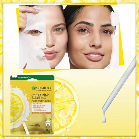 Маска для лица Garnier с витамином C 28 г