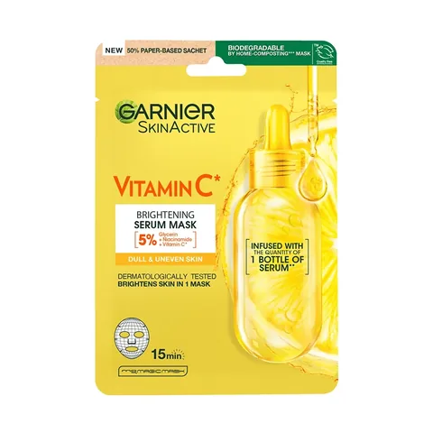 Маска для лица Garnier с витамином C 28 г