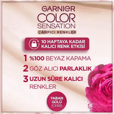 Garnier Striking Colors Haarfarbe für natürliche lebendige Nuancen