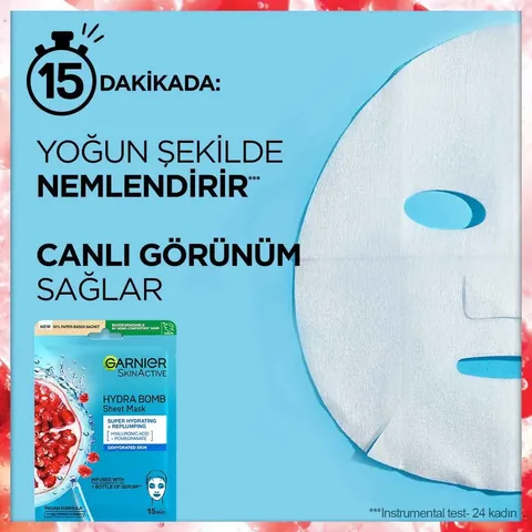 Garnier قناع غارنييه مويستشر بومب المنعش للشفاه 28 جم