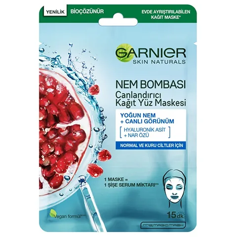 Garnier قناع غارنييه مويستشر بومب المنعش للشفاه 28 جم