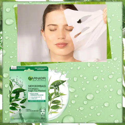 Garnier Moisture Bomb Refreshing Paper Face Mask 28 g