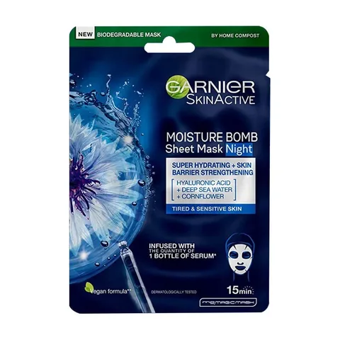 Garnier Moisture Bomb Night Sheet Face Mask 28 gr