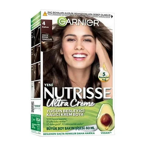 Garnier Nutrisse Pflegende Permanente Haarfarbe 160ml