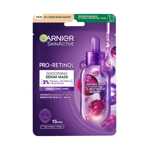Маска для лица Garnier с про-ретинолом