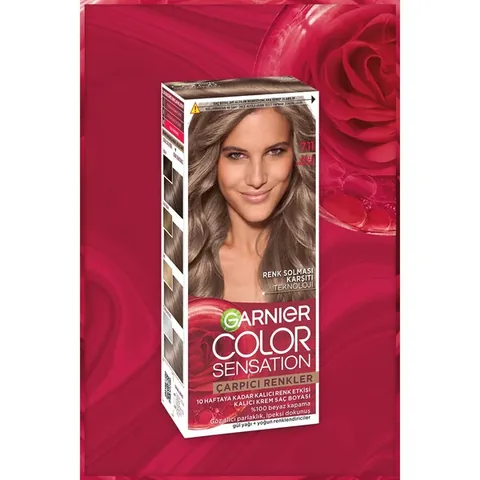 Coloration Cheveux Garnier Color Sensation 711 Châtain Cendré