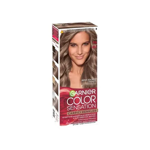 Coloration Cheveux Garnier Color Sensation 711 Châtain Cendré