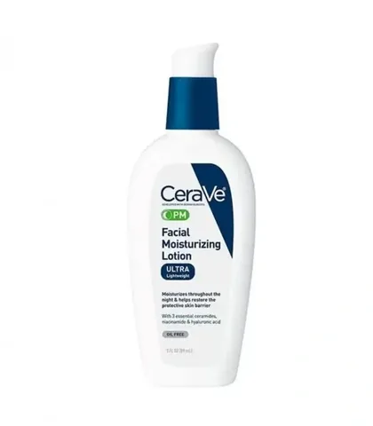 CeraVe Nachtfeuchtigkeitscreme mit Hyaluronsäure und Niacinamid, 89 ml