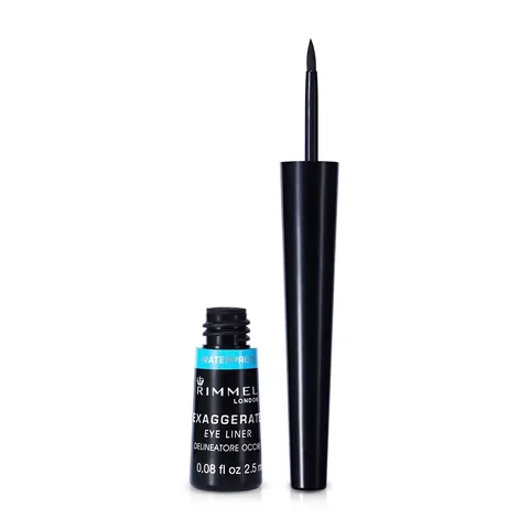Rimmel London Exaggerate Liquid Eyeliner Waterproof Black