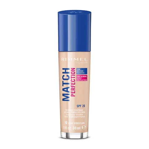 Rimmel London Match Perfection Foundation 010 Hellbeige SPF 20