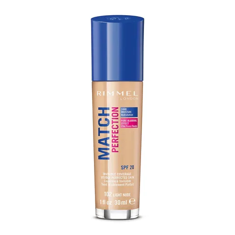 Rimmel London Match Perfection Foundation - 24H Feuchtigkeit &amp; LSF 20