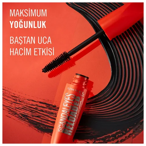 Rimmel London ماسكارا ريميل لندن سكاندل آيز ريلوديد السوداء