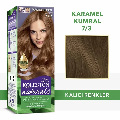 Wella Koleston Naturals 7/3 Karamellblond Haarfarbe