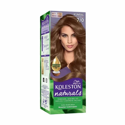 Краска для волос Wella Koleston Naturals 7/0 блондин