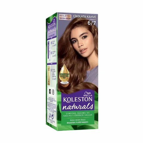 Краска для волос Wella Koleston Naturals 6/7 Шоколадный коричневый