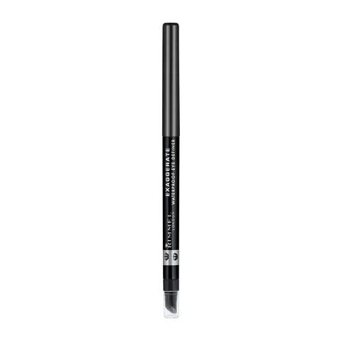 Rimmel Exaggerate Wasserfester Eyeliner - Intensives Schwarz